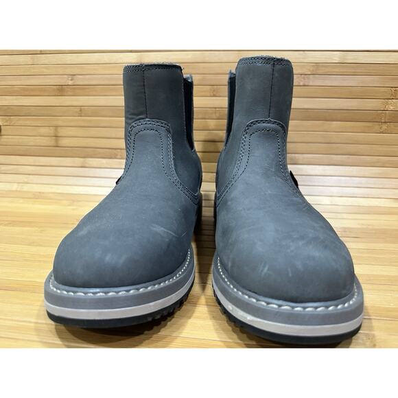 Ridgecut Homesteader YWF-2202 Gray Slip-on Waterproof Soft Toe Boot Womens 8.5 M - Picture 9 of 13